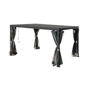 Pergola Manufacturer - Modern Waterproof Aluminum Louvered Roof Stylish Garden Canopy & Gazebo