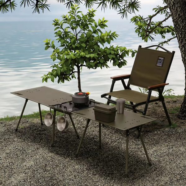 Camping Table Manufacturer - Outdoor Multi-function Aluminum Folding & Beach Lightweight with Carrying Bag