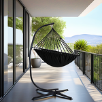 Hammock Stand Manufacturer - Modern Design Portable Height Adjustable Extra Stability Base for Bedroom Living Room Park Patio