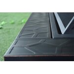 Garden Fire Pit Manufacturer - Portable Stainless Steel for Outdoor BBQ Propane Camping Tabletop on Sale