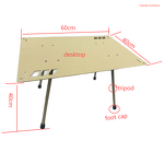 Camping Table Manufacturer - Outdoor Modern Design Wood with Light Weight and Durable Metal Easy Carry Hanging Holes