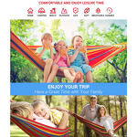 Hammock Hanging Chair Manufacturer - Outdoor Adjustable with Rope Steel Frame Powder Coated Canvas and Cotton Fabric for Park