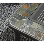 Barbecue Grill Manufacturer - Outdoor Patio Full Set Cooker Charcoal Heating with Fireplace Steel Powder Coated Trolley