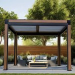Gazebo Pergola Roof Manufacturer - Custom Patio Pergolas Near Me