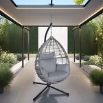 Hammock Hanging Pod Lounge Chairs Manufacturer - Hot Selling Outdoor Furniture Outdoor Patio Garden Swing Egg Chair