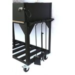 Santa Maria BBQ Grill Manufacturer - Adjustable Luxurious Gaucho Steel Garden Argentine with Fire Brick Charcoal for Home