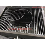 BBQ Smoker Manufacturer - Heavy-Duty Outdoor Kitchen Large Steel Barrel Grill with Lid Powder Coated Barbeque Trolley