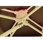 Outdoor Parasol Manufacturer - Heavy Duty 3*3m Single Roof Sunshade 360 Rotation PA Base Aluminum Cantilever Modern Hotels