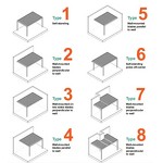 Pergola Manufacturer - Modern Waterproof Aluminum Louvered Roof Stylish Garden Canopy & Gazebo