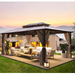 Gazebo Manufacturer - Sunjoy Custom for Sale with Camping Large Sides Depot Personalised Pergola