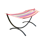 Hanging Hammock Manufacturer - Outdoor Modern Adjustable Rope Steel Frame with Powder Coated Canvas Cotton Fabric for Bedroom