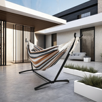 Hanging Hammock Manufacturer - Classic Courtyard Park Garden Outdoor Backyard Garden Double With Stand