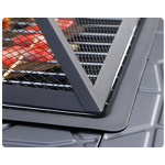 Charcoal Grill Manufacturer - Steel Powder Coated Full Set Outdoor Patio with Fireplace Tea Cooker Barbecue Table and Trolley