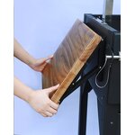 Santa Maria BBQ Grill Manufacturer - Adjustable Luxurious Gaucho Steel Garden Argentine with Fire Brick Charcoal for Home