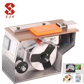Corner Labeling Machine Manufacturer - Semi-Automatic Adhesive Sticker Rectangular Carton Box Right Angle Sealing