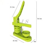 Button Badge Machine Manufacturer - 58mm Badge Making