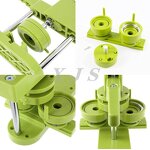 Badge Making Machine Manufacturer - Plastic and Metal 2021 Customized Pin Badge Button Automatic