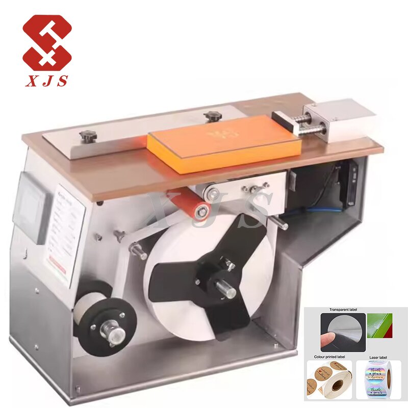 Corner Labeling Machine Manufacturer - Semi Automatic Anti-tamper Adhesive Label L Type Sticker 90 Angel Sealing and Packing