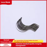 Nickel Titanium Alloy Wire Manufacturer - Supply Medical Use Flat Memory Open Ring Extraction Ring Bracket Minimally Invasive