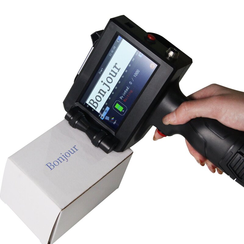 TIJ Inkjet Printer Manufacturer - Multi-Language Online Date Coder for Food Jar Bottle Plastic Pouches Bags