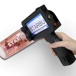 Handheld Printer Manufacturer - 12.7mm 25.4mm Smart Inkjet Portable Expiry Date Batch Code for Small Business