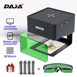 Laser Engraving Machine Manufacturer - DAJA DJ6 MR CARVE APP Control Home-Use DIY Small Business Machine Ideas