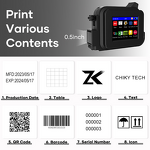 Inkjet Printer Manufacturer - Hot Product Mini Portable Handjet Inject Expire Date Printing and Coding Solvent Ink Metal