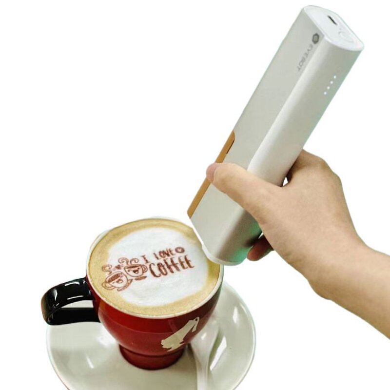 Food Printer Manufacturer - 2023 New Innovative EVEBOT PrintPen Edible Portable Handheld Personalized Coffee Printing