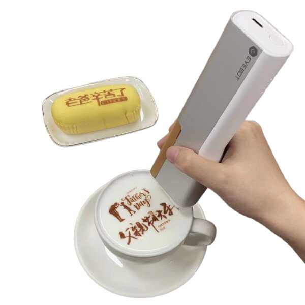 Handheld Inkjet Printer Manufacturer - EVEBOT Printpen Mini Tattoo Small Portable Creative Intelligent for Coffee Latte Bread