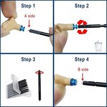 Ear Wax Removal Brush Manufacturer - for Hearing Aid Earphone Cleaning Tools Earpick Earbud Care