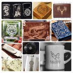 UV Laser Engraving Machine Manufacturer - DAJA A1 150*150mm CNC Logo Maker for Glass Metal Wood Paper Rubber MDF