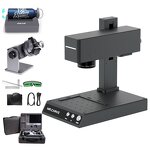 Fiber Laser Engraving Machine Manufacturer - MR.CARVE M4 Portable Desktop for Metal Wood Plastic Glass Stone Paper