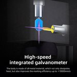 UV Laser Engraving Machine Manufacturer - DAJA A1 150*150mm CNC Logo Maker for Glass Metal Wood Paper Rubber MDF