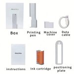 Food Printer Manufacturer - DIY Mini Edible Food Printing Pen Direct Print on the Food