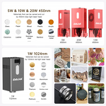 Laser Engraving Machine Manufacturer - DAJA A6 Cutting Cheap DIY for Wood Leather Metal Acrylic Glass Stainless Steel
