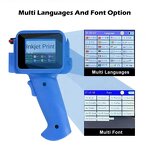 Handheld Inkjet Printer Manufacturer - Manual Portable Hand Hold Small Date Code Batch Logo Barcode TIJ 12.7mm