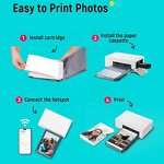 Phone Printer Manufacturer - 2024 Mini HD Mobile Phone Back Film Creative DIY Photo With High Quality