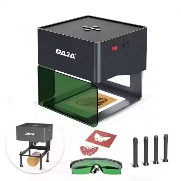 Laser Engraving Machine Manufacturer - DAJA DJ6 MR CARVE APP Control Home-Use DIY Small Business Machine Ideas