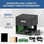 Laser Engraving Machine Manufacturer - DAJA Dj6 150*150mm Marking on All Materials