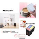 Food Printer Manufacturer - DIY Inkjet Printing for Cookies Macaron Chocolate Cake Beverage A4 with Free Edible Ink