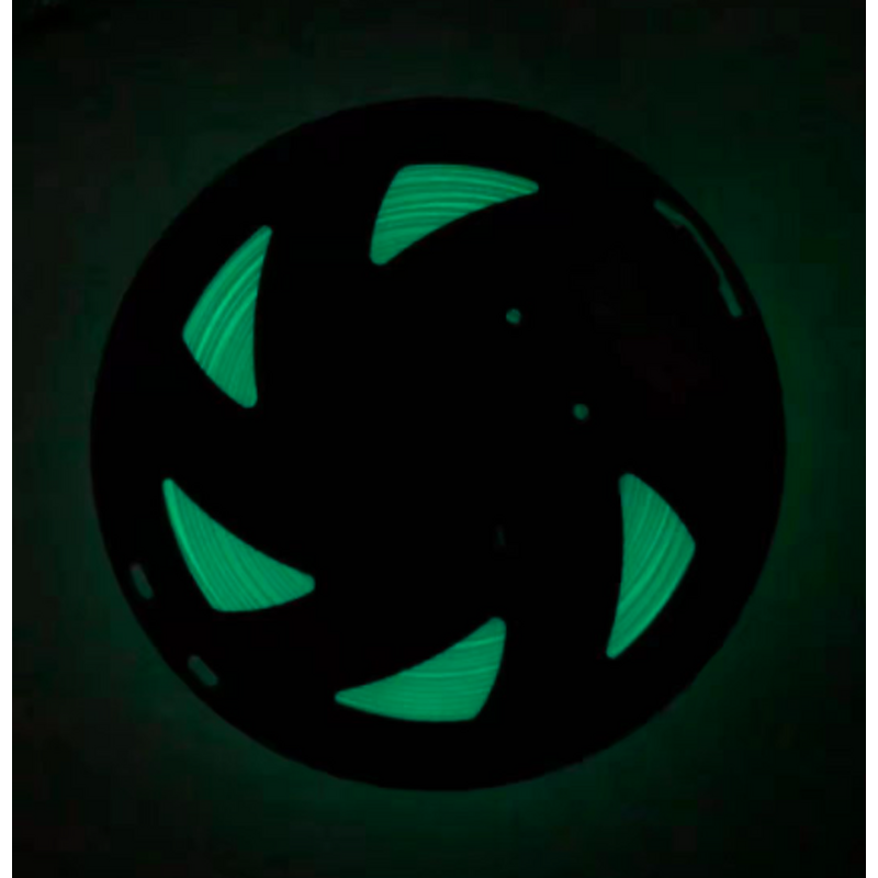 PLA Filament Manufacturer - 1.75mm 1kg Glow in Dark for 3D Printers