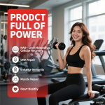 Private Label Optimized Health NAD+ Gummies Strong Nails Radiant Skin Vegan Enhance Immunity Boost Endurance Gummies