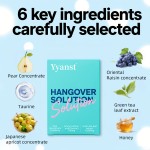Private Label Hangover Jelly Stick Boost Alcohol Metabolism Refresh Hovenia Dulcis Hangover Jelly Stick