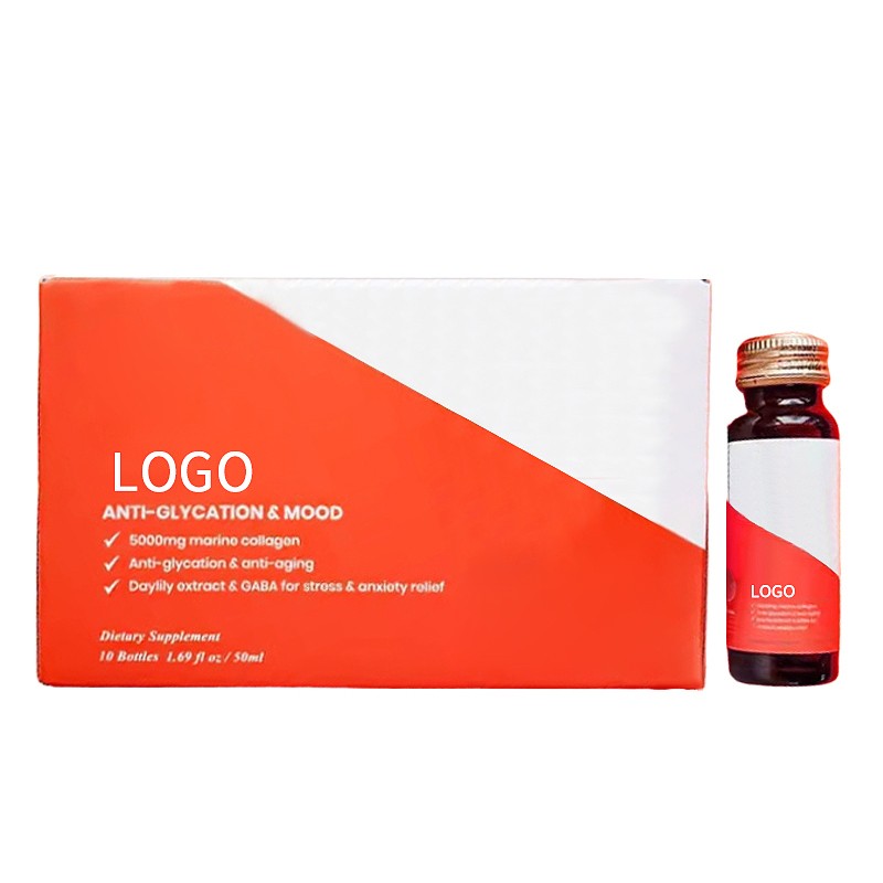 OEM ODM customization hyaluronic acid biotin skin whitening Promote healthy hair quality  marine collagen peptide oral liquid