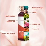 OEM ODM customization hyaluronic acid biotin skin whitening Promote healthy hair quality  marine collagen peptide oral liquid