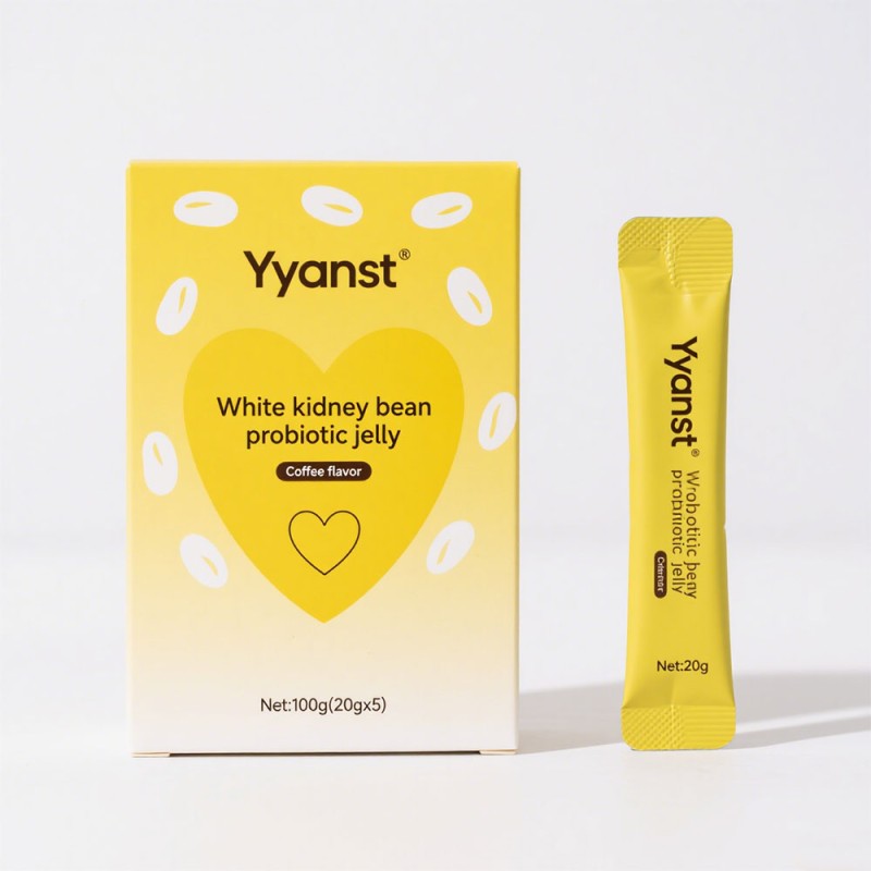 Private Label White Kidney Beans Probiotic Jelly Stick Fat Burning Support Weight Management Weight Loss Slimming Jelly