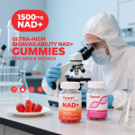Private Label Optimized Health NAD+ Gummies Strong Nails Radiant Skin Vegan Enhance Immunity Boost Endurance Gummies