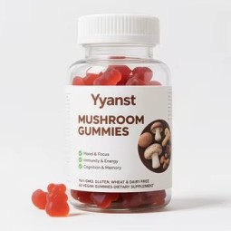 ODM/OEM Organic 10 Mushroom Mixed Gummies Improve Memory Enhance Focus Support Immunity Mushroom Gummies