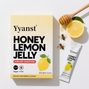 OEM Honey Lemon Garcinia Cambogia Herbal Supplement Slimming Fat Control Appetite Weight Loss Jelly Stick for Adults