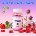 OEM/ODM Sugar-Free Milk Thistle Extract Gummies Liver Health Support Detox Care Relieve Upset Stomach Support Hangover